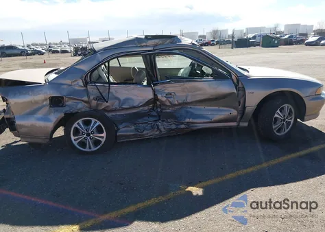 2000 Mitsubishi Galant Ls V6 z USA, uszkodzony, nr VIN 4A3AA56L5YE046418